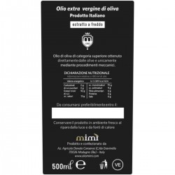 Extra Vierge Olijfolie Ogliarola - Mimì - 500ml