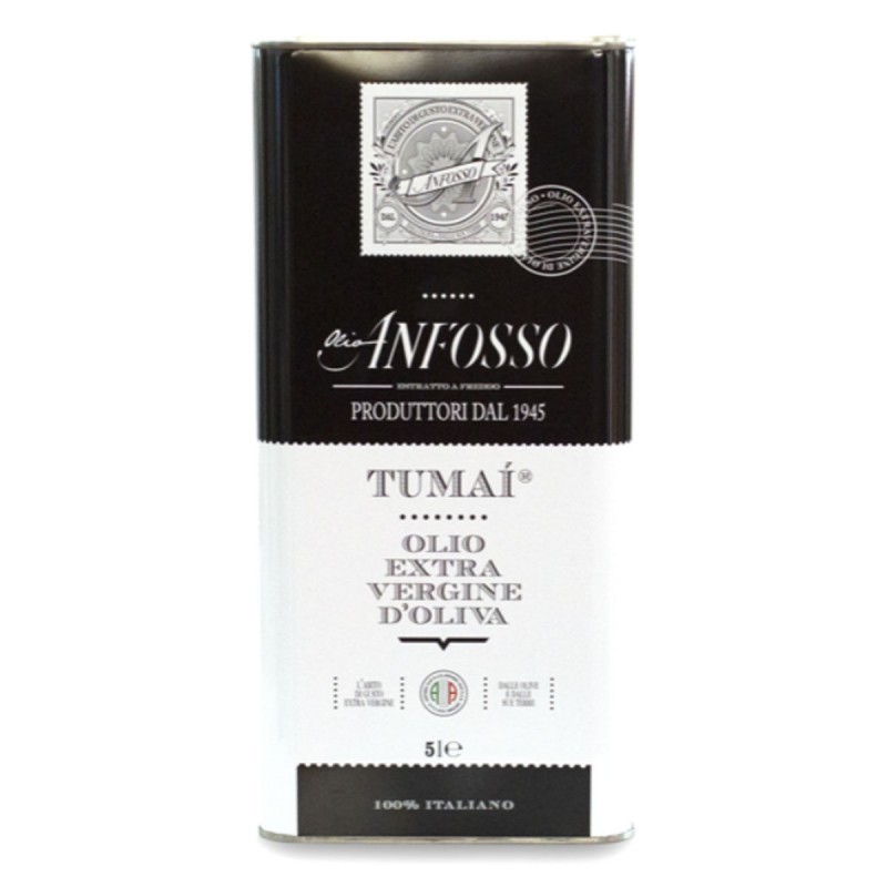 Extra Vierge Olijfolie 100% Italiano TUMAI blick - Anfosso - 5l