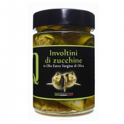 Courgetterolletjes in extra vergine olijfolie - Quattrociocchi - 320gr