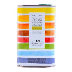 Extra Vierge Olijfolie Rainbow Gemiddeld Fruitig blik - Muraglia - 250ml